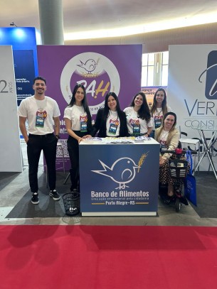 Banco de Alimentos e SETCERGS unem solidariedade e logística na TranspoSul 2025