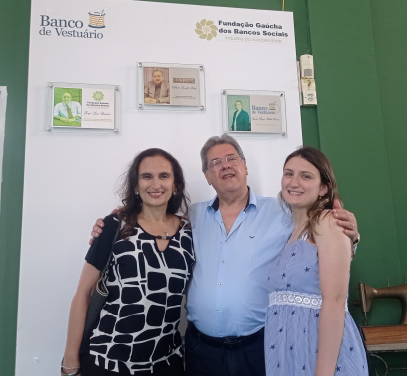 Daniela Kraemer visita os Bancos Sociais da FIERGS