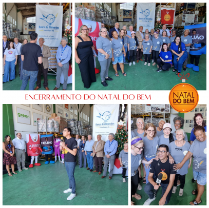 Campanha Natal do Bem arrecada 831 mil quilos de alimentos em 2025 e ultrapassa 7 milhões de quilos em 11 edições