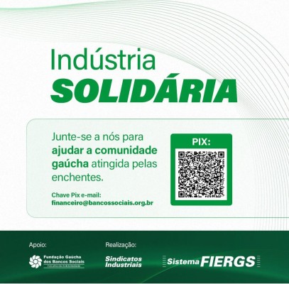 FIERGS e Bancos Sociais trabalham incansavelmente na campanha de ajuda ao RS