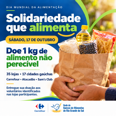 Solidariedade que alimenta: campanha une 17 cidades gaúchas contra a fome