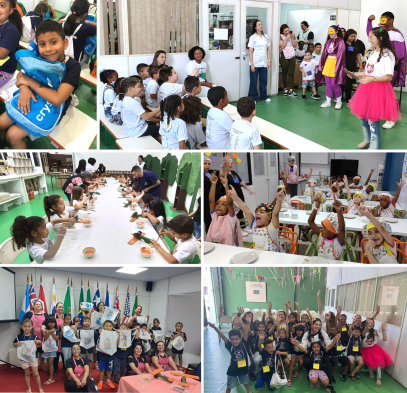 Criatividade, saúde e alegria marcam ação dos Bancos Sociais e Banco de Alimentos no Dia das Crianças