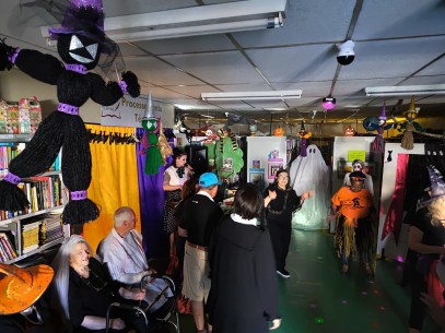 Halloween promove integração entre idosos nos Bancos Sociais da FIERGS