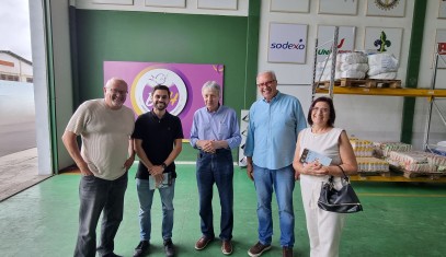 Visita fortalece conexões e abre caminho para novas parcerias nos Bancos Sociais