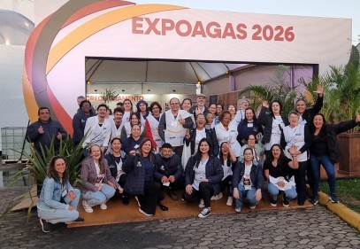 Expoagas 2026 transforma excedentes em solidariedade e arrecada mais de oito toneladas