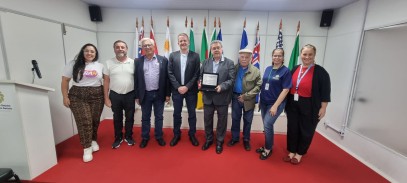 Diretores do Banco de Alimentos de Santa Catarina visitam sede da Rede de Bancos de Alimentos em Porto Alegre 